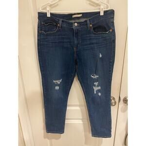 Levi Strauss Boyfriend Women Jeans Size 33